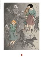 Ex libris Les Louves par Flore Balthazar