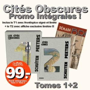 Promotion Intégrales Cités Obscures François Schuitene t Benoît Peeters