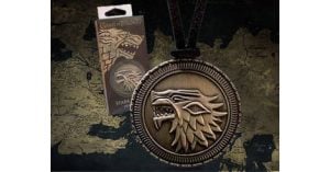 Pendentif Stark - Game of Thrones