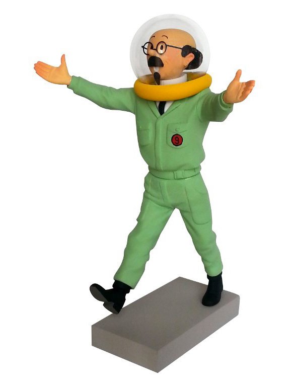 Figurine Tintin - Tournesol Cosmonaute: Figurines BD chez