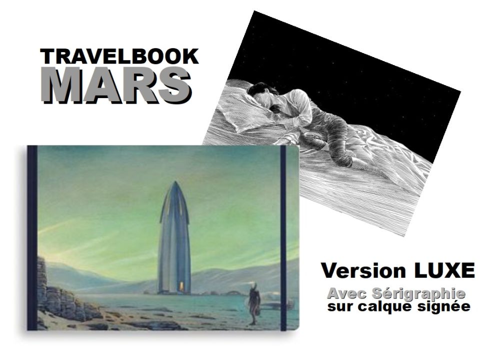 Travel Book Mars, French Version - Luxury